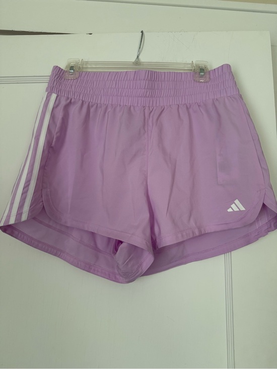 adidas Pants - Adidas Women’s Lavender Pacer 3” Running Shorts Size L